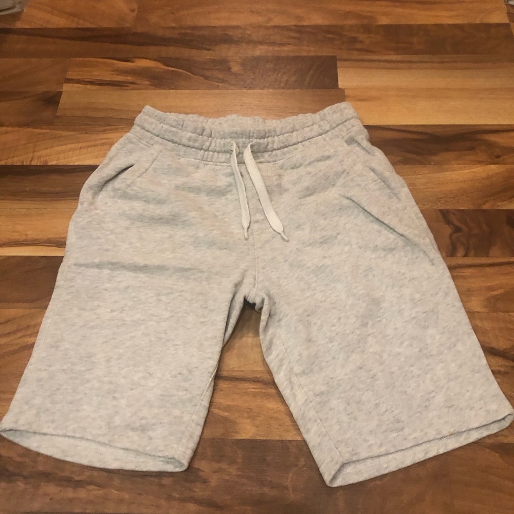 Old Navy Light Gray Drawstring Shorts